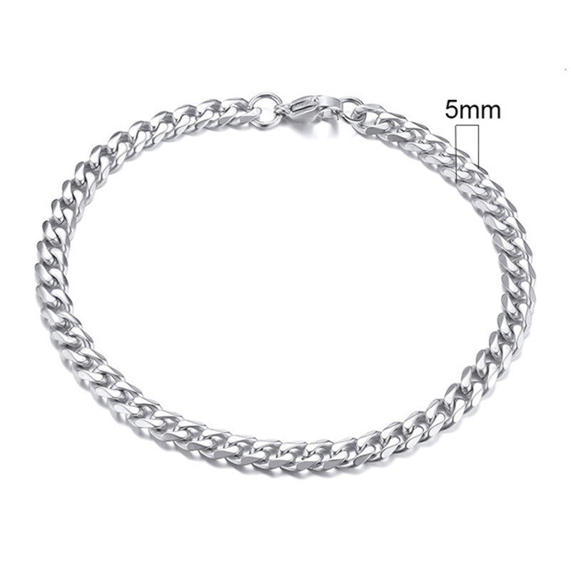 Men's Gold Cuban Chain Bracelet