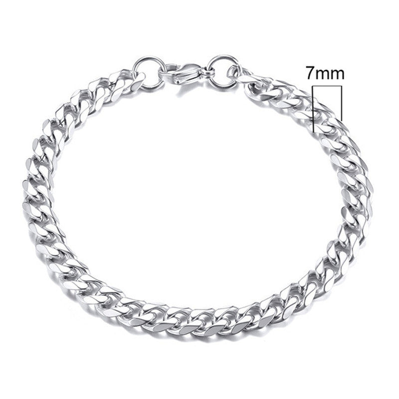 Men's Gold Cuban Chain Bracelet