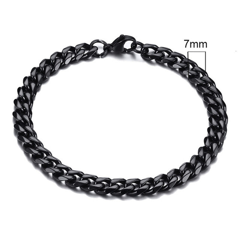 Men's Gold Cuban Chain Bracelet