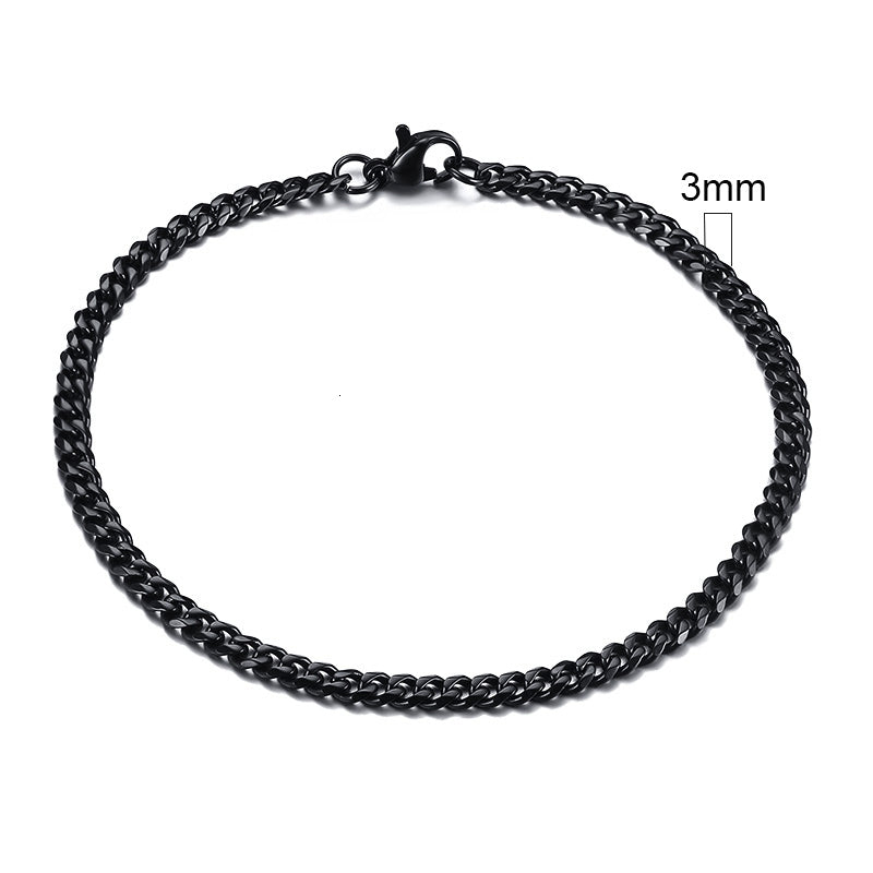 Men's Gold Cuban Chain Bracelet