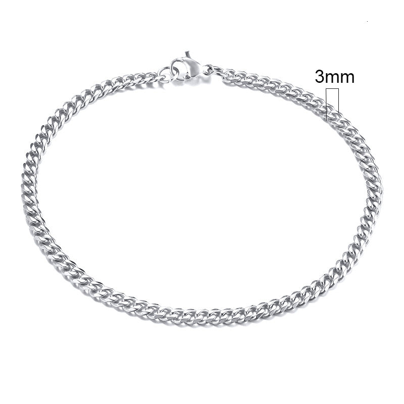 Men's Gold Cuban Chain Bracelet