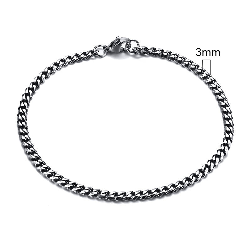 Men's Gold Cuban Chain Bracelet