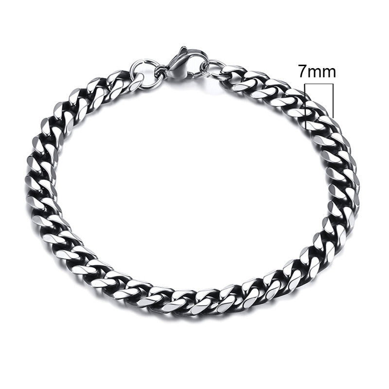Men's Gold Cuban Chain Bracelet