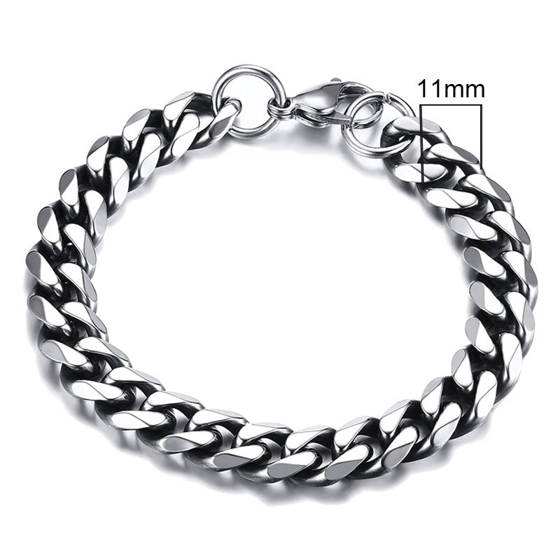 Men's Gold Cuban Chain Bracelet