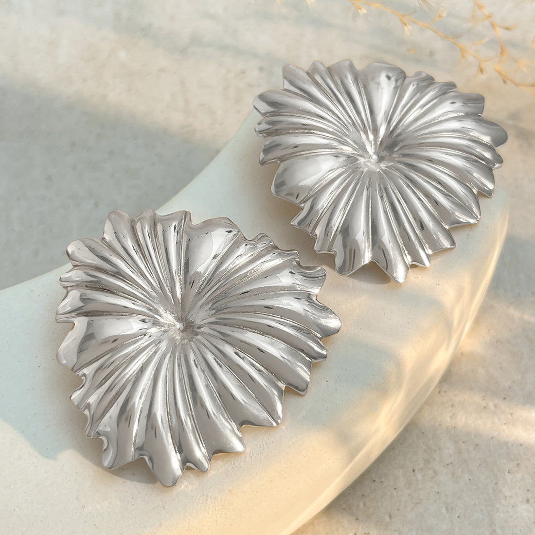 Liquid Lava Drop Ring & Earring Set