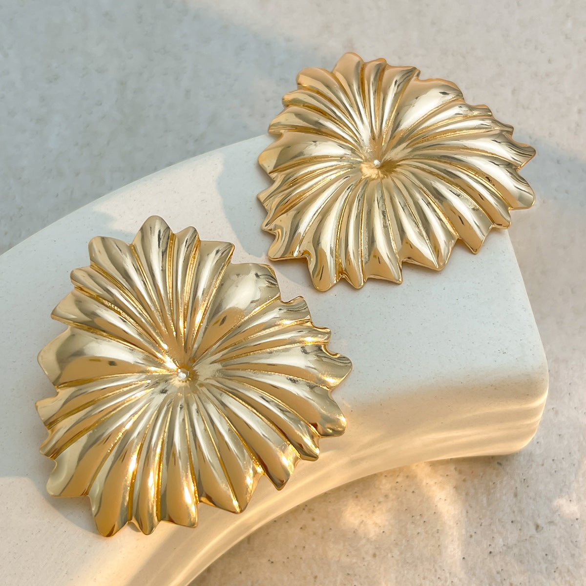 Liquid Lava Drop Ring & Earring Set