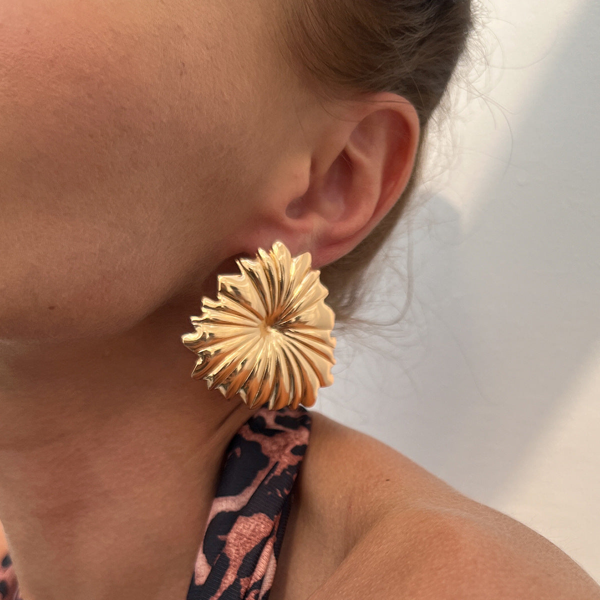 Liquid Lava Drop Ring & Earring Set